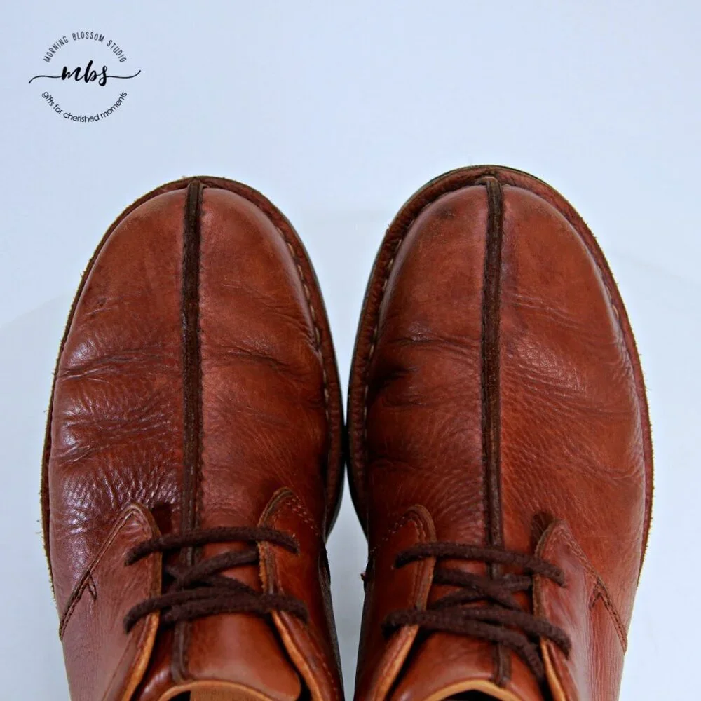 UGG 5527 Split Toe Leather Oxford Dress‎ Shoes Brown Men 8